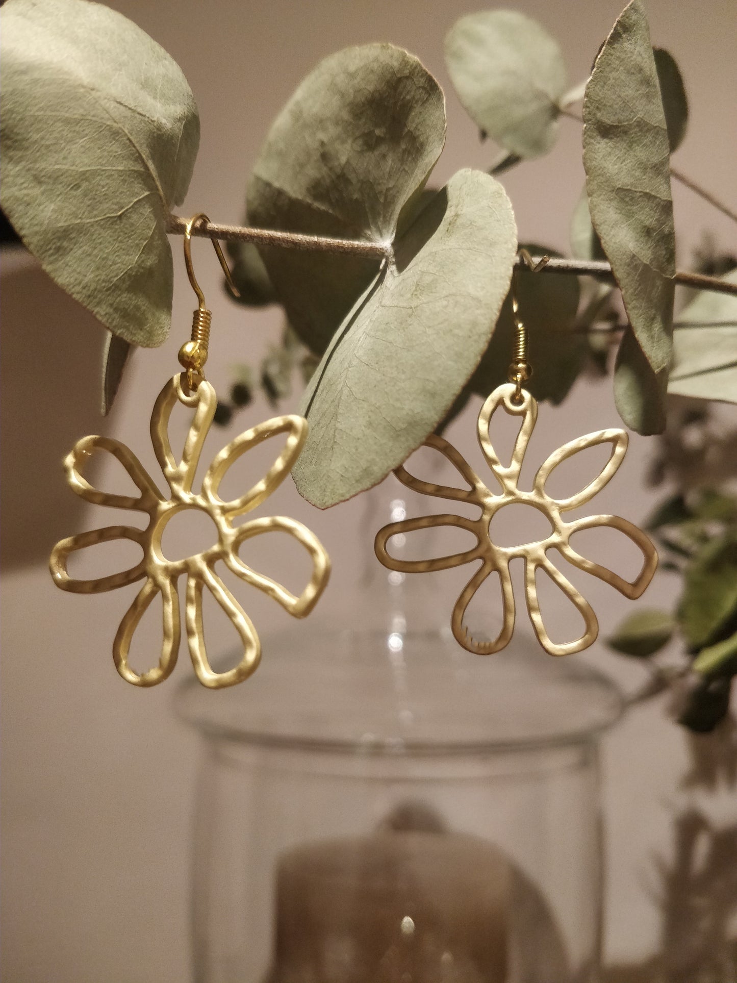 Pendientes flower