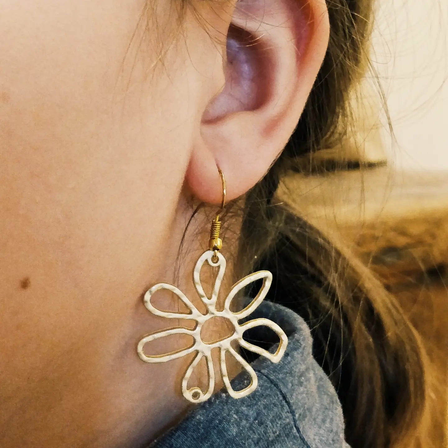 Pendientes flower